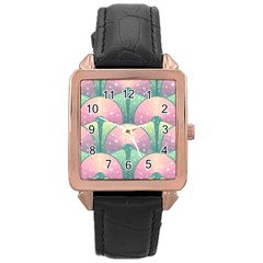 Seamless Pattern 1085297 960 720 Rose Gold Leather Watch  by vintage2030