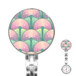 Seamless Pattern 1085297 960 720 Stainless Steel Nurses Watch Front