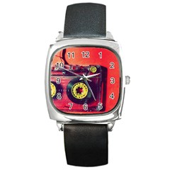 Music 1285165 960 720 Square Metal Watch