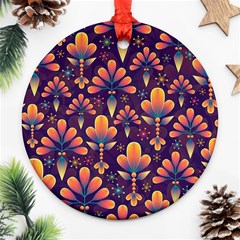 Abstract Background 2033523 960 720 Ornament (round) by vintage2030