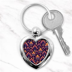 Abstract Background 2033523 960 720 Key Chain (heart) by vintage2030