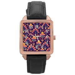 Abstract Background 2033523 960 720 Rose Gold Leather Watch  by vintage2030