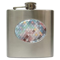 Tiles Shapes 2617112 960 720 Hip Flask (6 Oz) by vintage2030