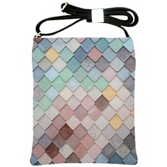 Tiles Shapes 2617112 960 720 Shoulder Sling Bag by vintage2030