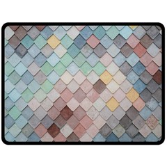 Tiles Shapes 2617112 960 720 Fleece Blanket (large)  by vintage2030