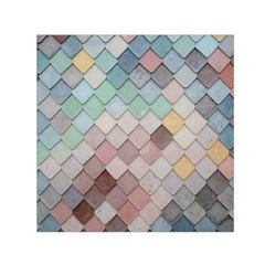 Tiles Shapes 2617112 960 720 Small Satin Scarf (square) by vintage2030