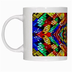 Abstract 30 White Mugs by ArtworkByPatrick