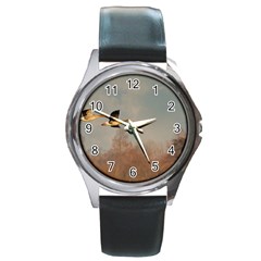 Goose 4002044 960 720 Round Metal Watch by vintage2030