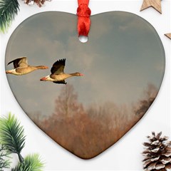 Goose 4002044 960 720 Ornament (heart) by vintage2030