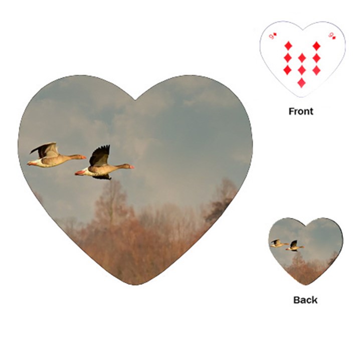 Goose 4002044 960 720 Playing Cards Single Design (Heart)