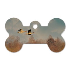 Goose 4002044 960 720 Dog Tag Bone (two Sides) by vintage2030