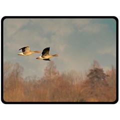 Goose 4002044 960 720 Fleece Blanket (large)  by vintage2030