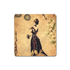 Steampunk 3899496 960 720 Square Magnet by vintage2030