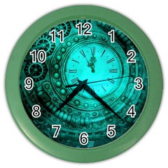 Steampunk 3891184 960 720 Color Wall Clock