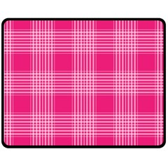 Checks 316856 960 720 Double Sided Fleece Blanket (medium)  by vintage2030