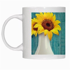 Sun Flower 3292932 960 720 White Mugs by vintage2030