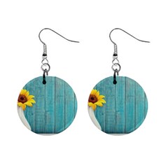 Sun Flower 3292932 960 720 Mini Button Earrings