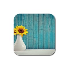 Sun Flower 3292932 960 720 Rubber Square Coaster (4 pack) 