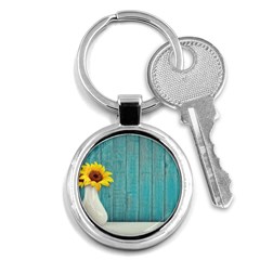 Sun Flower 3292932 960 720 Key Chain (Round)