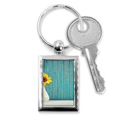 Sun Flower 3292932 960 720 Key Chain (Rectangle)