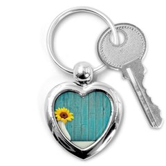 Sun Flower 3292932 960 720 Key Chain (Heart)