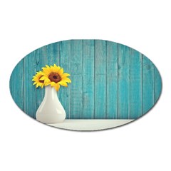 Sun Flower 3292932 960 720 Oval Magnet