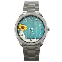 Sun Flower 3292932 960 720 Sport Metal Watch