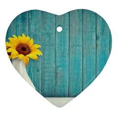 Sun Flower 3292932 960 720 Heart Ornament (two Sides)