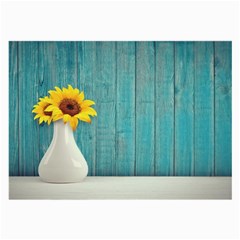 Sun Flower 3292932 960 720 Large Glasses Cloth (2 Sides)