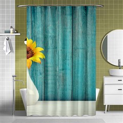 Sun Flower 3292932 960 720 Shower Curtain 48  x 72  (Small) 