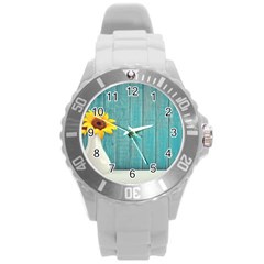 Sun Flower 3292932 960 720 Round Plastic Sport Watch (L)