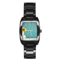 Sun Flower 3292932 960 720 Stainless Steel Barrel Watch