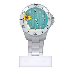 Sun Flower 3292932 960 720 Plastic Nurses Watch by vintage2030