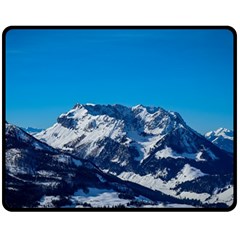 Mountain 4017326 960 720 Fleece Blanket (medium)  by vintage2030