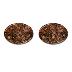 Steampunk 3169877 960 720 Cufflinks (oval) by vintage2030