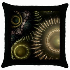 Fractal 2021756 960 720 Throw Pillow Case (black) by vintage2030