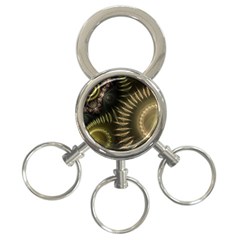 Fractal 2021756 960 720 3-ring Key Chain by vintage2030