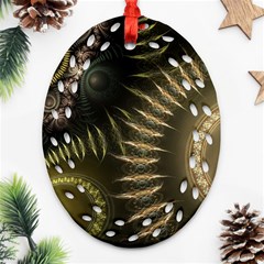 Fractal 2021756 960 720 Oval Filigree Ornament (two Sides)