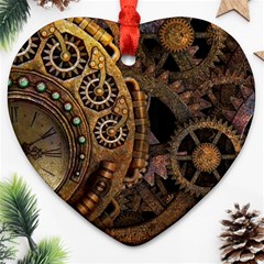 Steam 3160715 960 720 Heart Ornament (two Sides)