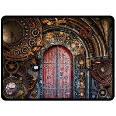 Steampunk 3222894 960 720 Fleece Blanket (large)  by vintage2030