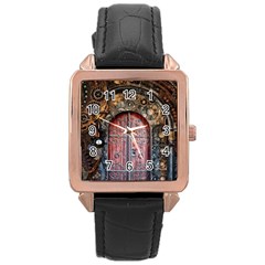 Steampunk 3222894 960 720 Rose Gold Leather Watch  by vintage2030