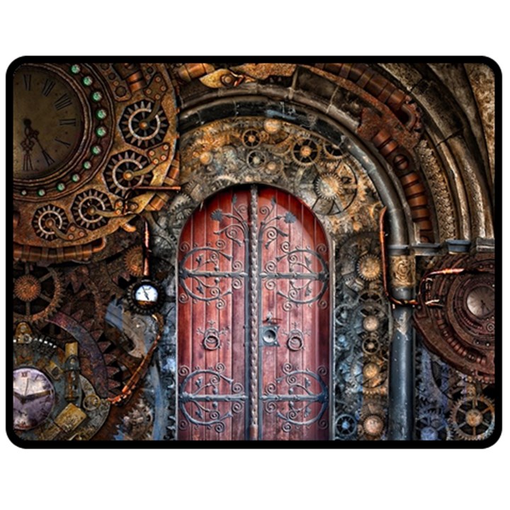 Steampunk 3222894 960 720 Double Sided Fleece Blanket (Medium) 