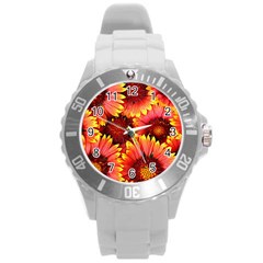 Background 1655938 960 720 Round Plastic Sport Watch (l) by vintage2030