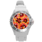 Background 1655938 960 720 Round Plastic Sport Watch (L) Front