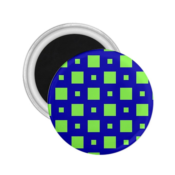 Squares Grid Seamless 2.25  Magnets