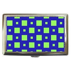 Squares Grid Seamless Cigarette Money Case