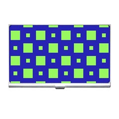 Squares Grid Seamless Business Card Holder by Vaneshart