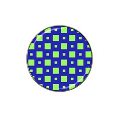 Squares Grid Seamless Hat Clip Ball Marker