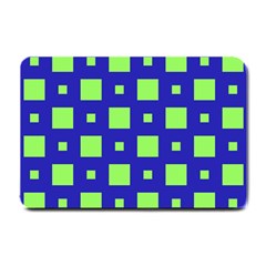 Squares Grid Seamless Small Doormat 