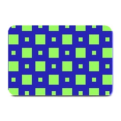 Squares Grid Seamless Plate Mats